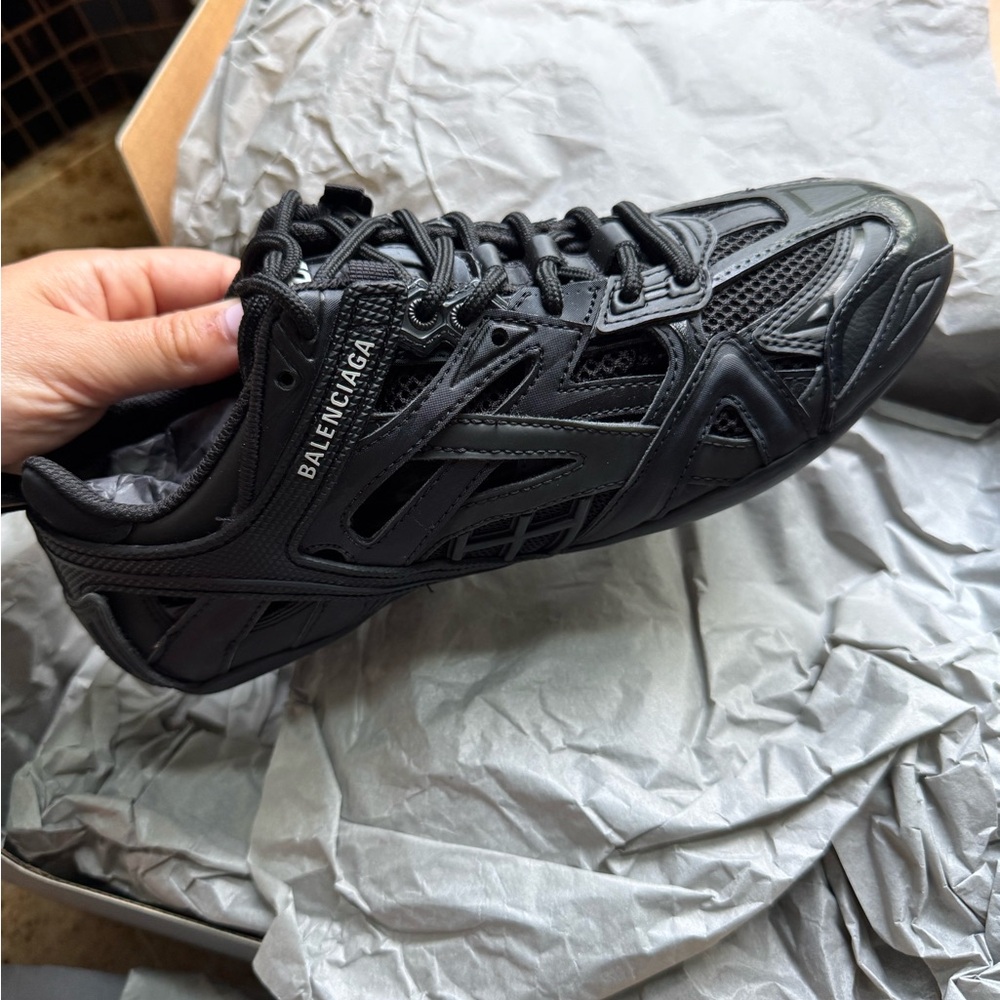 Balenciaga Drive – Black/Black/White – Women’s EU 38 – Brand New